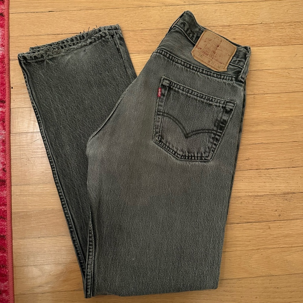 Levi’s vintage dark wash denim!